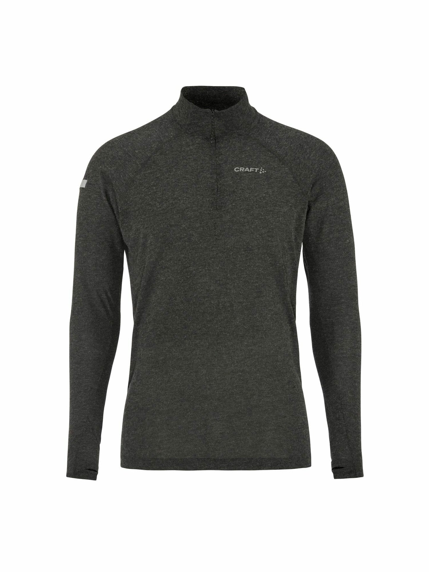 Craft ADV SubZ Wool Longsleeve Tee 3 - Black Melange