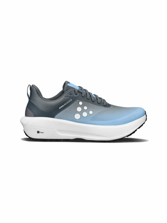 Craft Nordlite Ultra 2 Running Shoe - Pebble/Contrast Blue