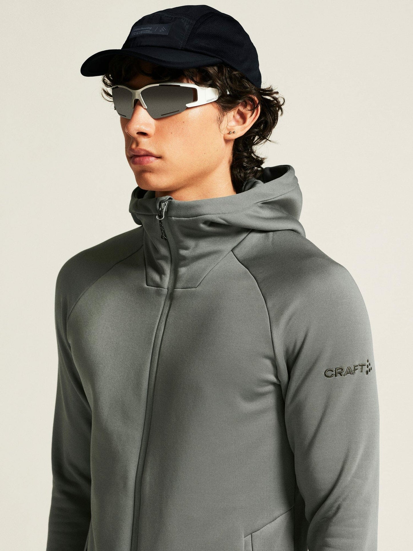 Craft ADV Explore Power Fleece Hood Jacket - Leaf