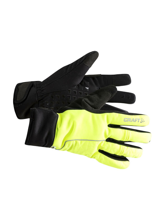 Craft Siberian 2.0 Glove - Silver Reflective/Black