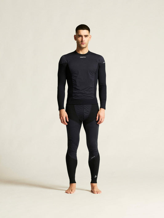 Craft Active Extreme X Wind Baselayer Pants - Black/Granite