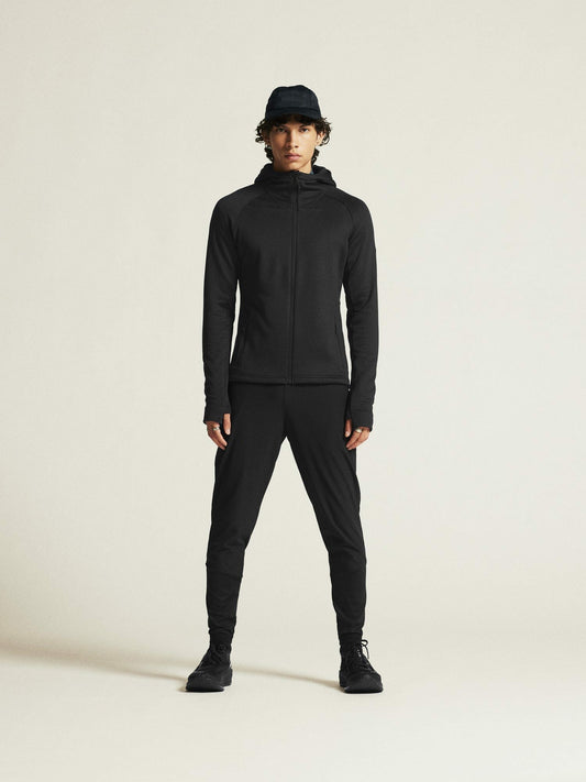 Craft ADV Explore Power Fleece Hood Jacket - Black