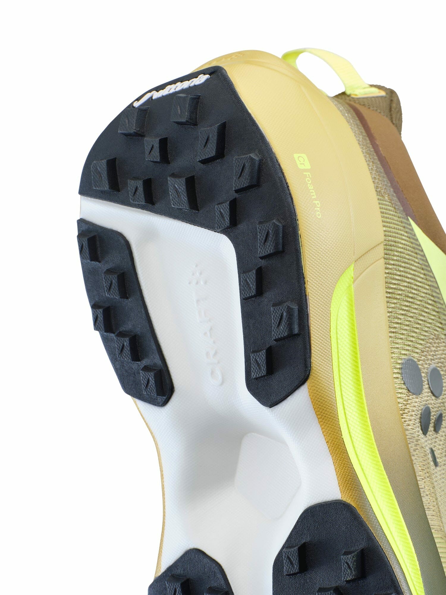 Craft Nordlite Ultra Pro Gravel Running Shoe - Leaf/Contrast Yellow
