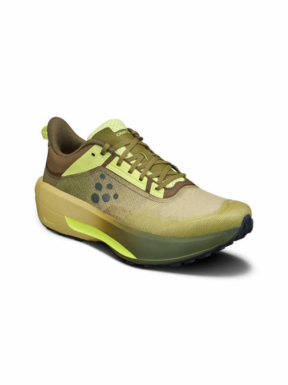 Craft Nordlite Ultra Pro Gravel Running Shoe - Leaf/Contrast Yellow