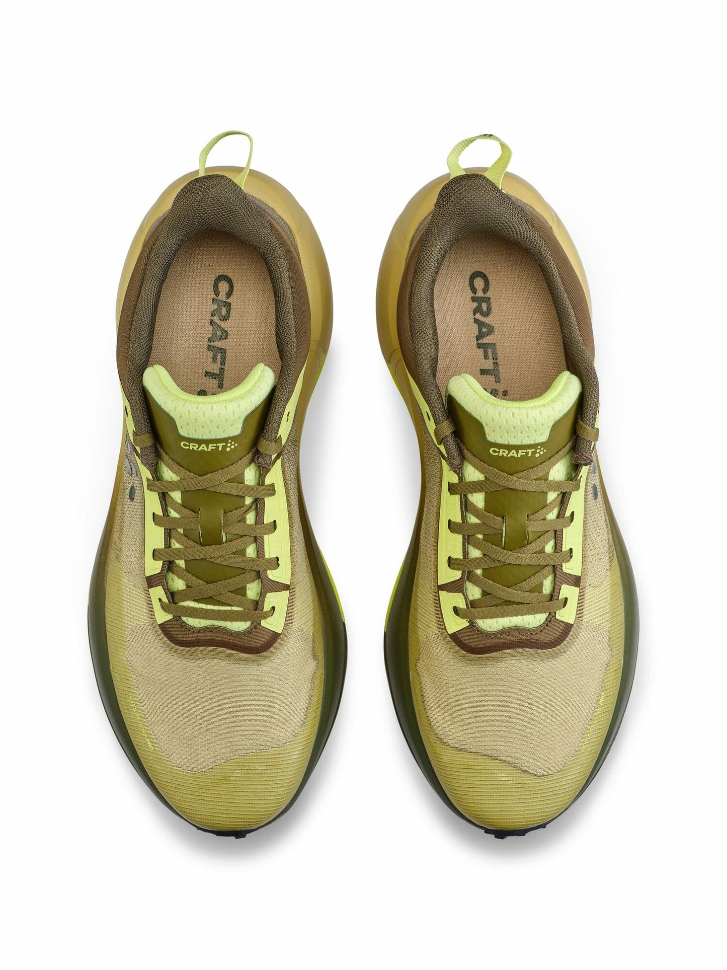 Craft Nordlite Ultra Pro Gravel Running Shoe - Leaf/Contrast Yellow
