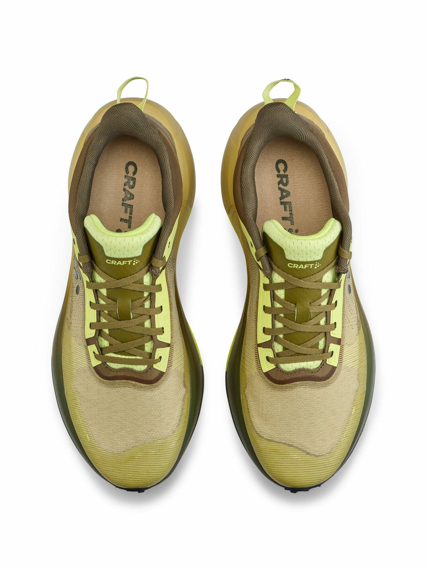 Craft Nordlite Ultra Pro Gravel Running Shoe - Leaf/Contrast Yellow