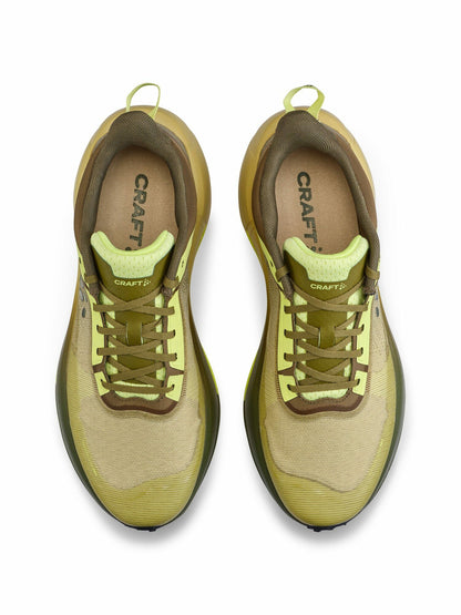 Craft Nordlite Ultra Pro Gravel Running Shoe - Leaf/Contrast Yellow