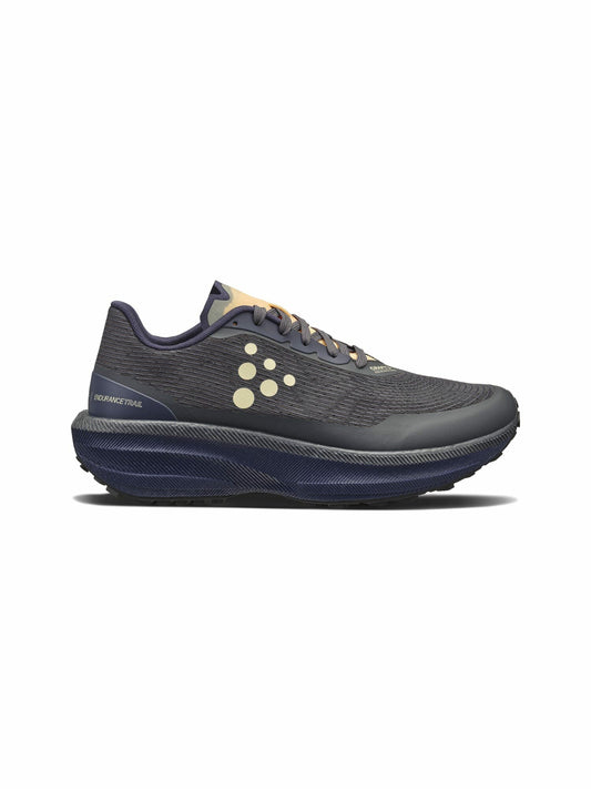 Craft Endurance Trail Running Shoe - Asphalt/DK Navy