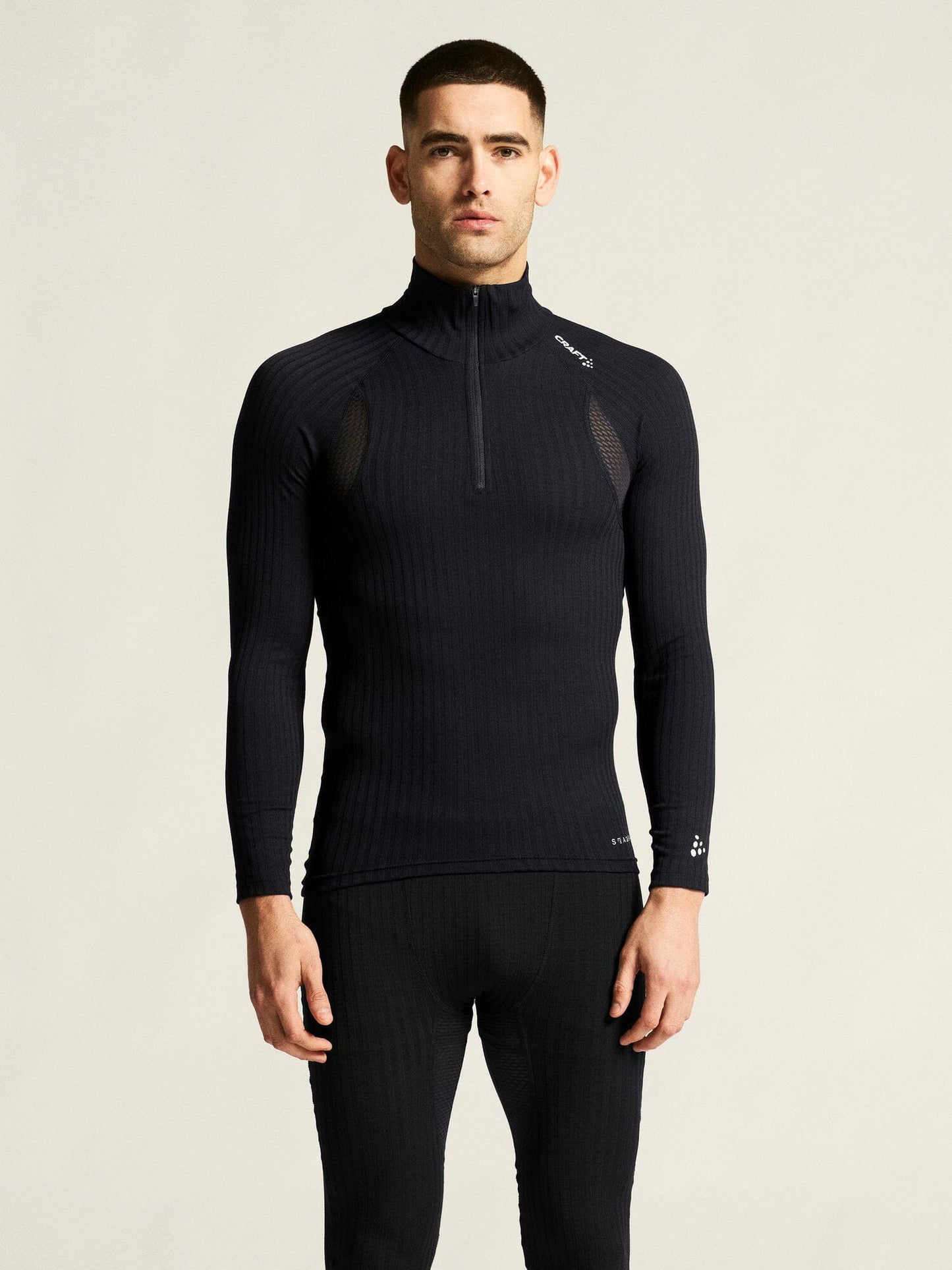 Craft Active Extreme X 1/4 Zip Baselayer - Black
