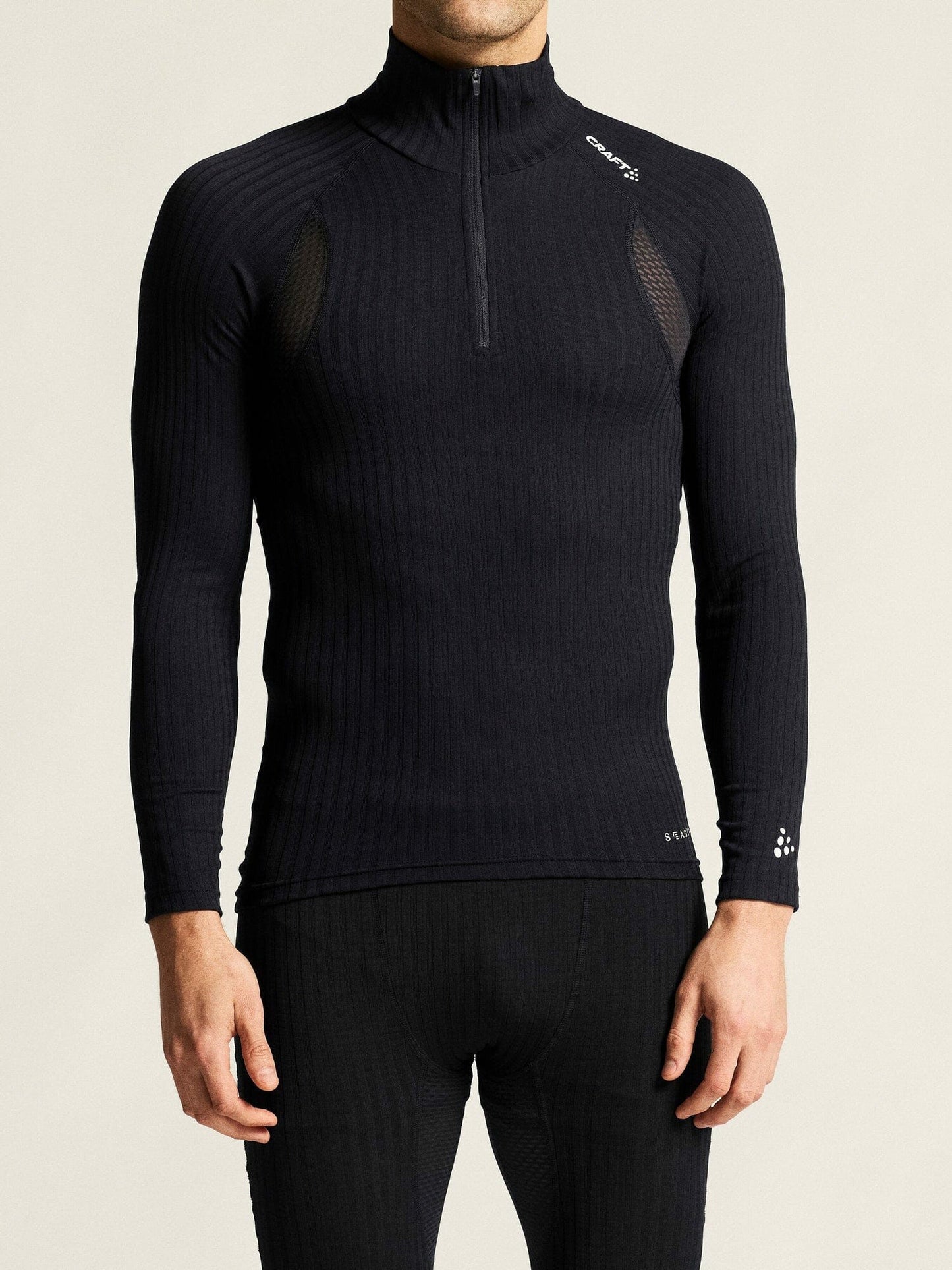 Craft Active Extreme X 1/4 Zip Baselayer - Black