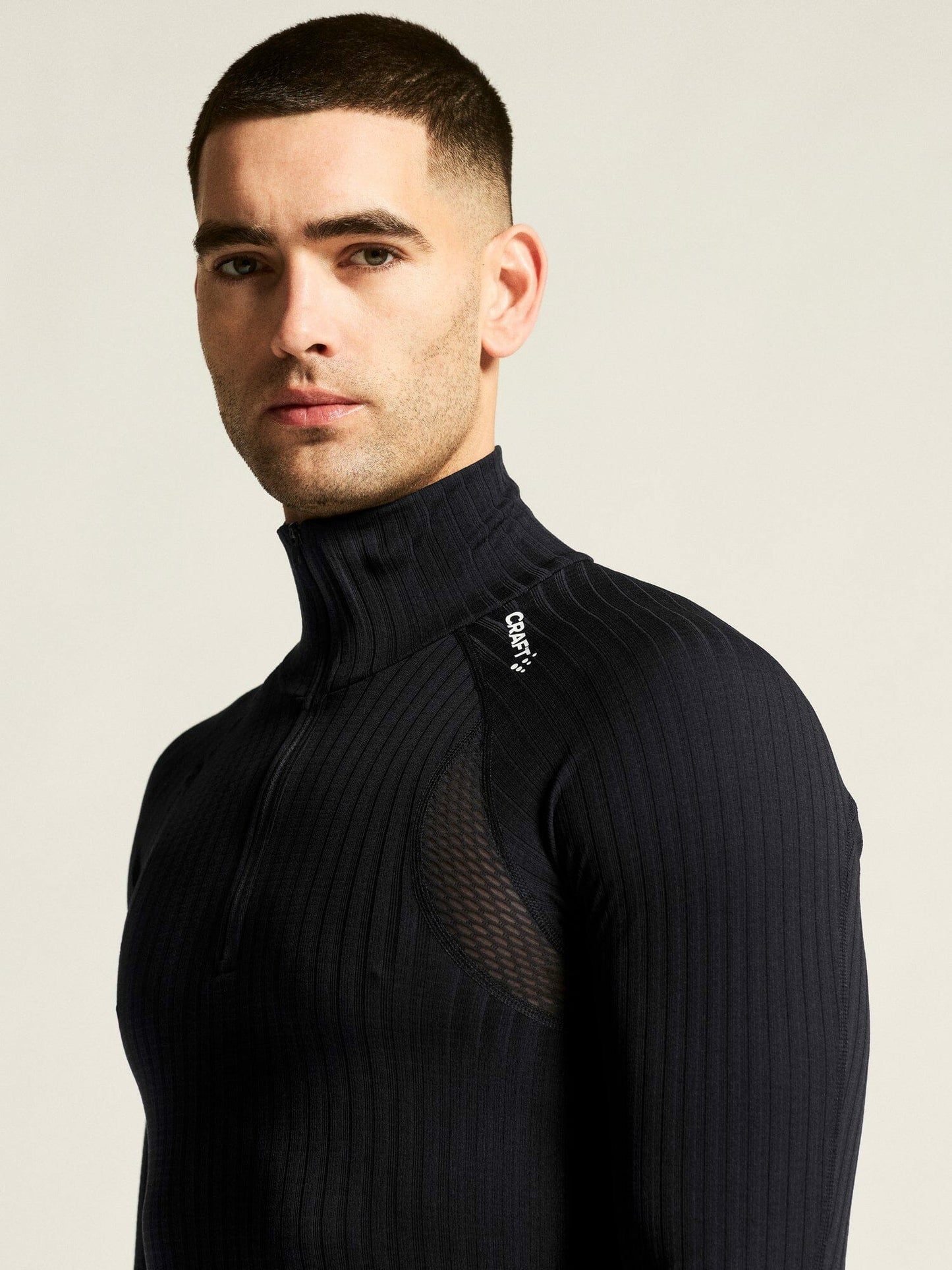 Craft Active Extreme X 1/4 Zip Baselayer - Black