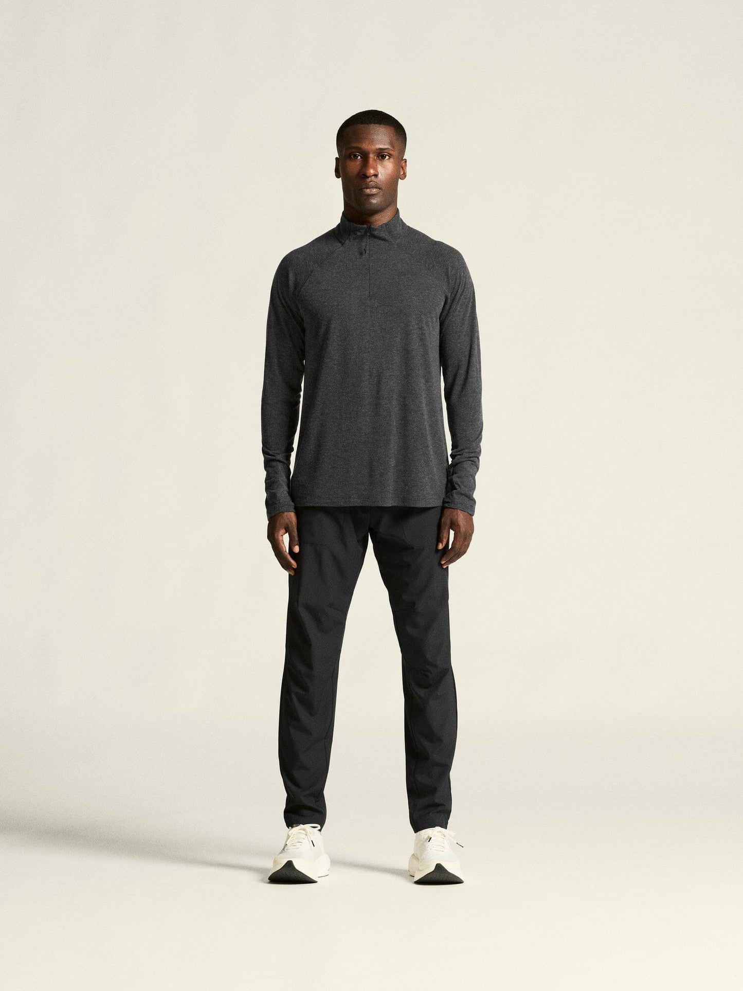 Craft ADV SubZ Wool Longsleeve Tee 3 - Black Melange