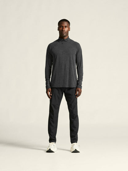 Craft ADV SubZ Wool Longsleeve Tee 3 - Black Melange