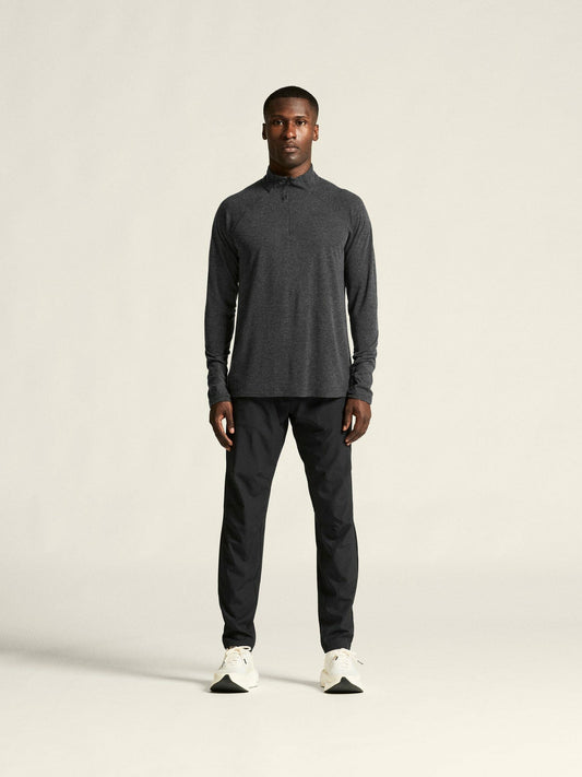 Craft ADV SubZ Wool Longsleeve Tee 3 - Black Melange