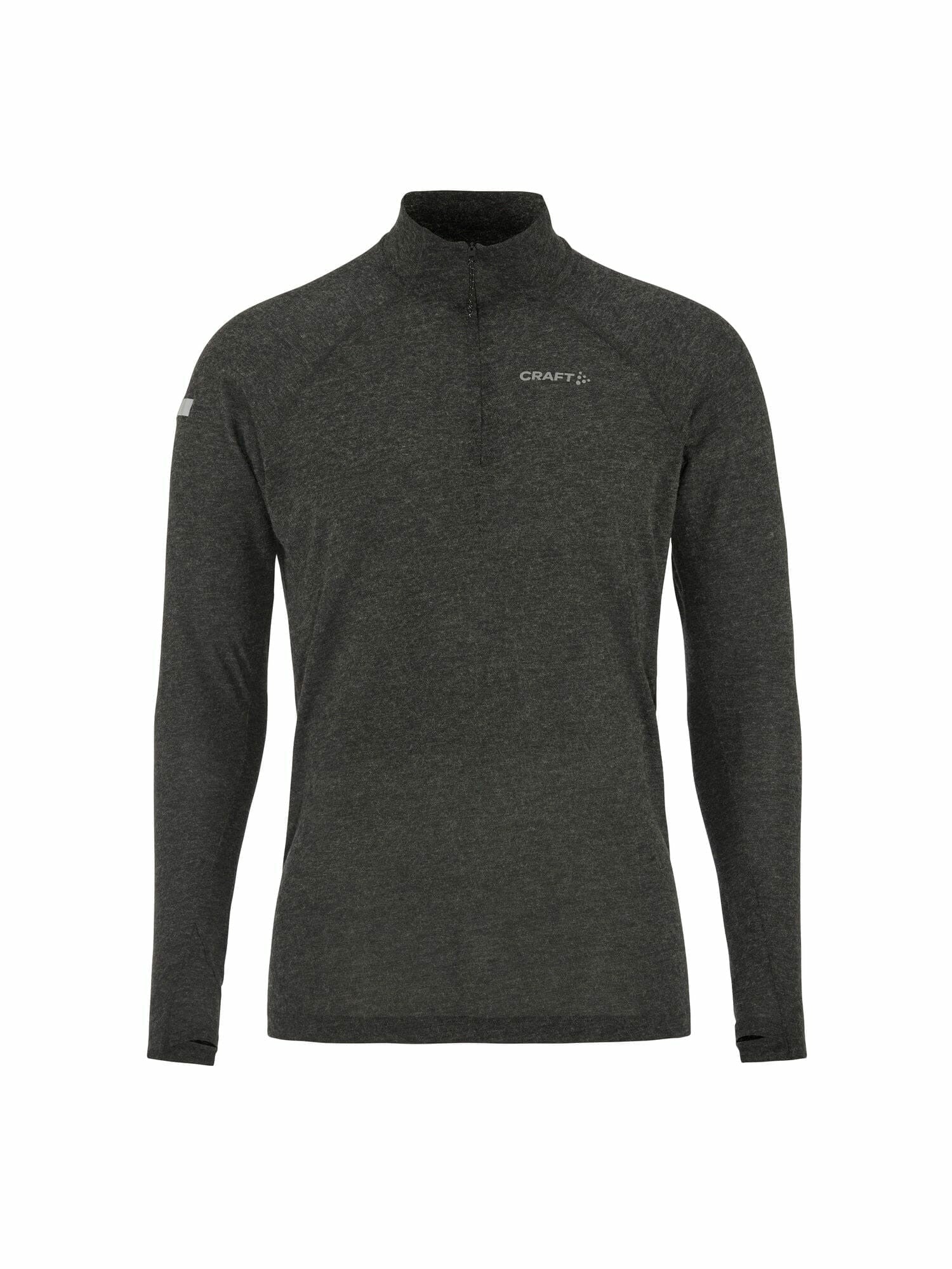 Craft ADV SubZ Wool Longsleeve Tee 3 - Black Melange
