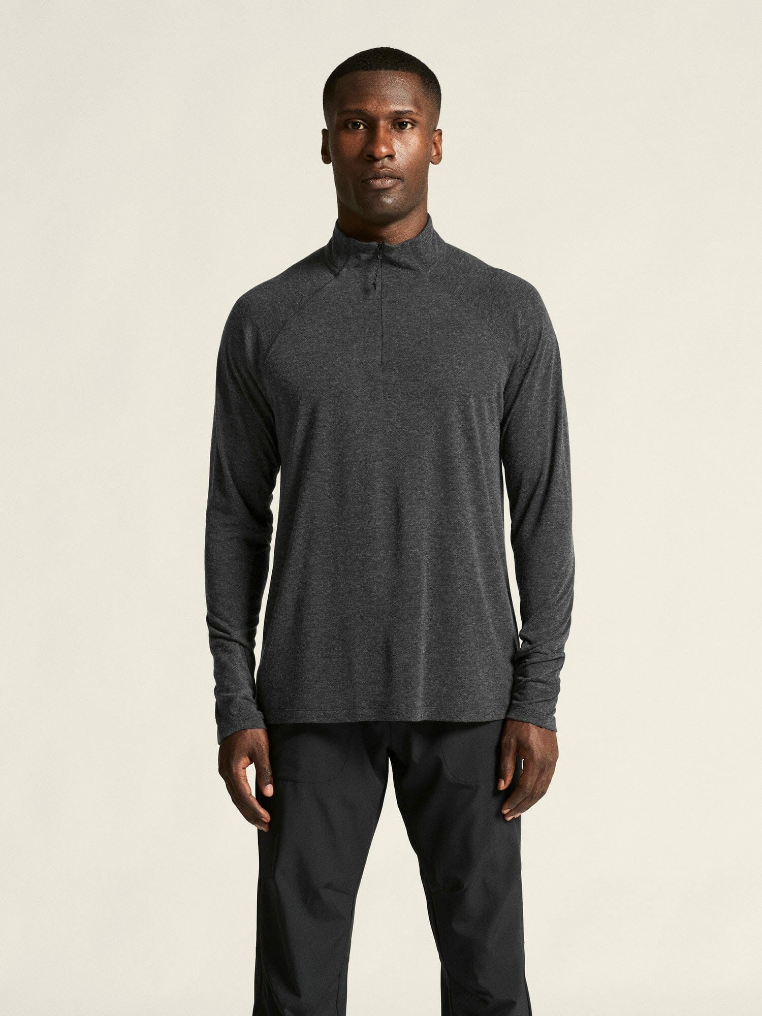 Craft ADV SubZ Wool Longsleeve Tee 3 - Black Melange