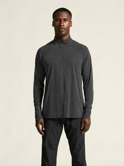 Craft ADV SubZ Wool Longsleeve Tee 3 - Black Melange