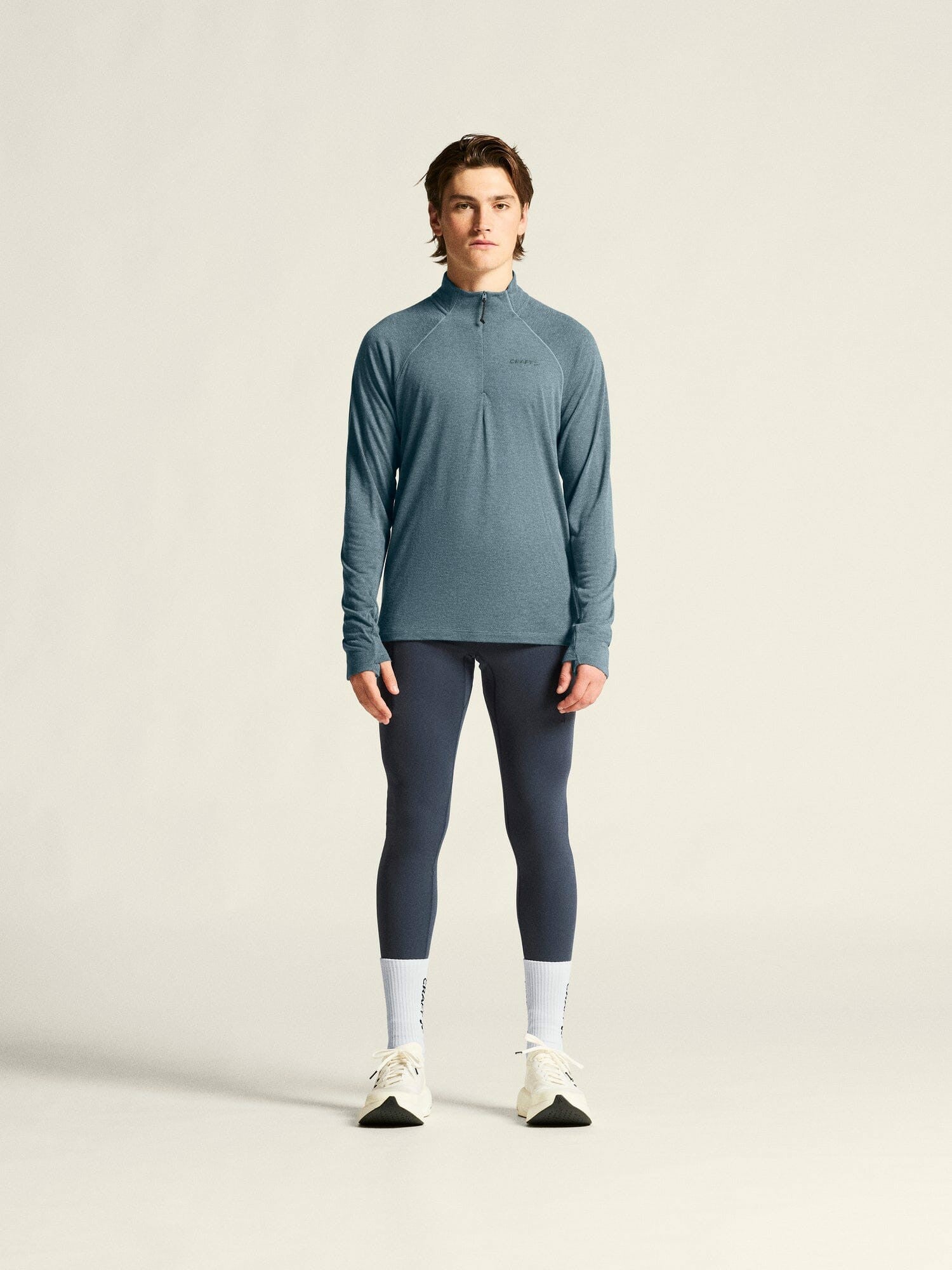 Craft ADV SubZ Wool Longsleeve Tee 3 - Real/Melange