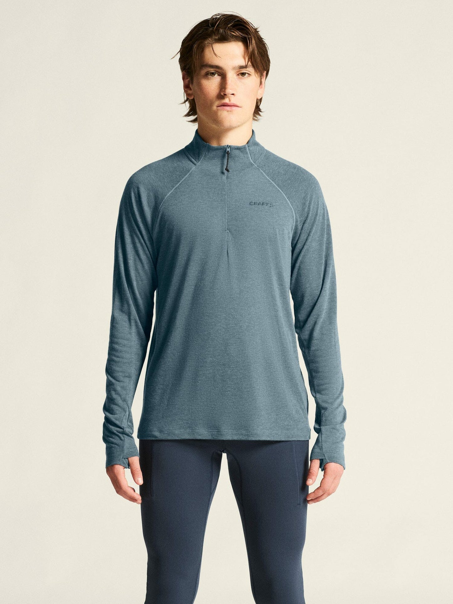 Craft ADV SubZ Wool Longsleeve Tee 3 - Real/Melange