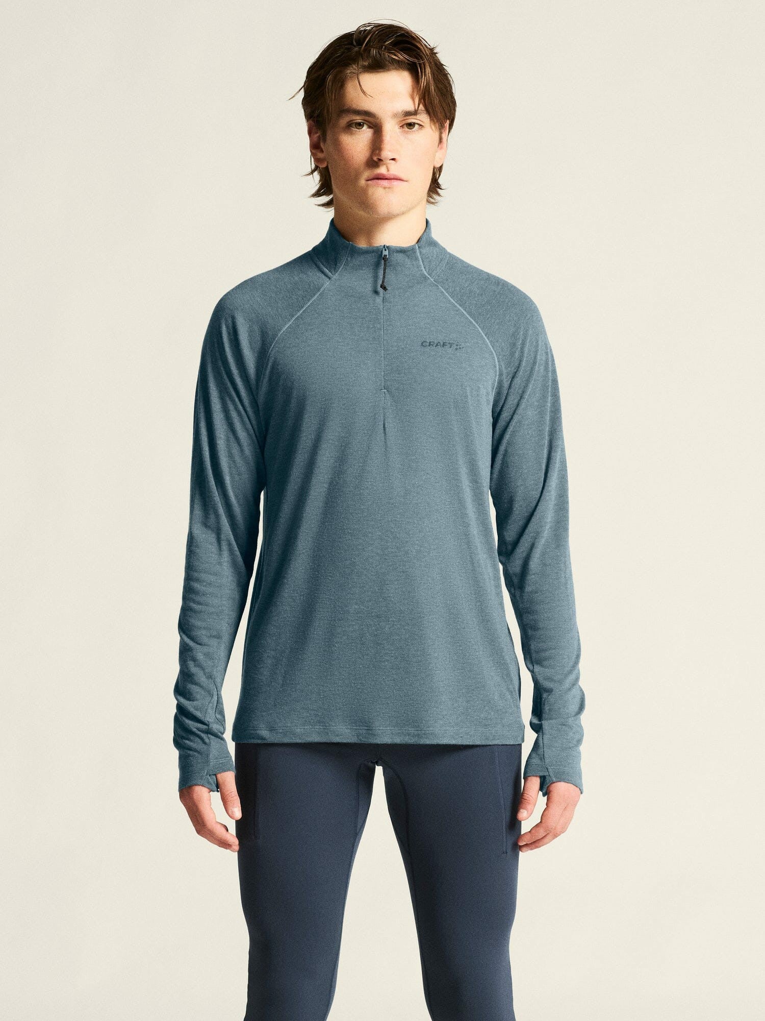Craft ADV SubZ Wool Longsleeve Tee 3 - Real/Melange