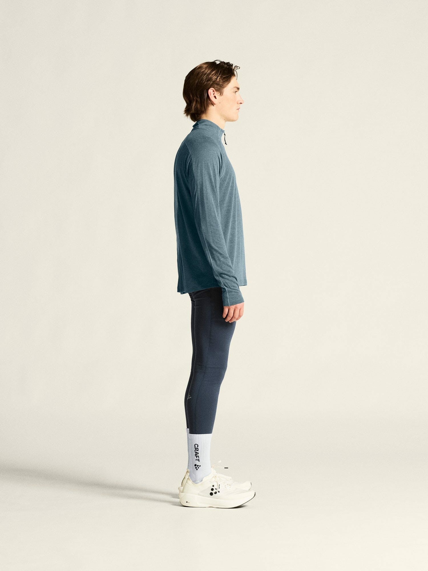 Craft ADV SubZ Wool Longsleeve Tee 3 - Real/Melange