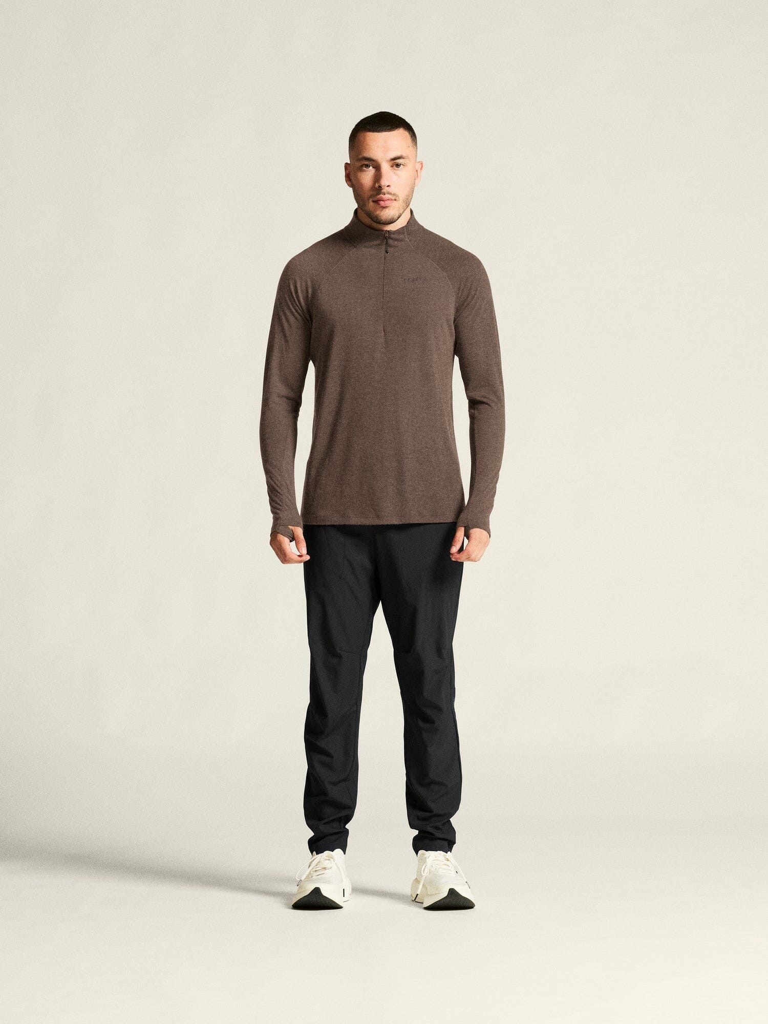 Craft ADV SubZ Wool Longsleeve Tee 3 - Prune/Melange