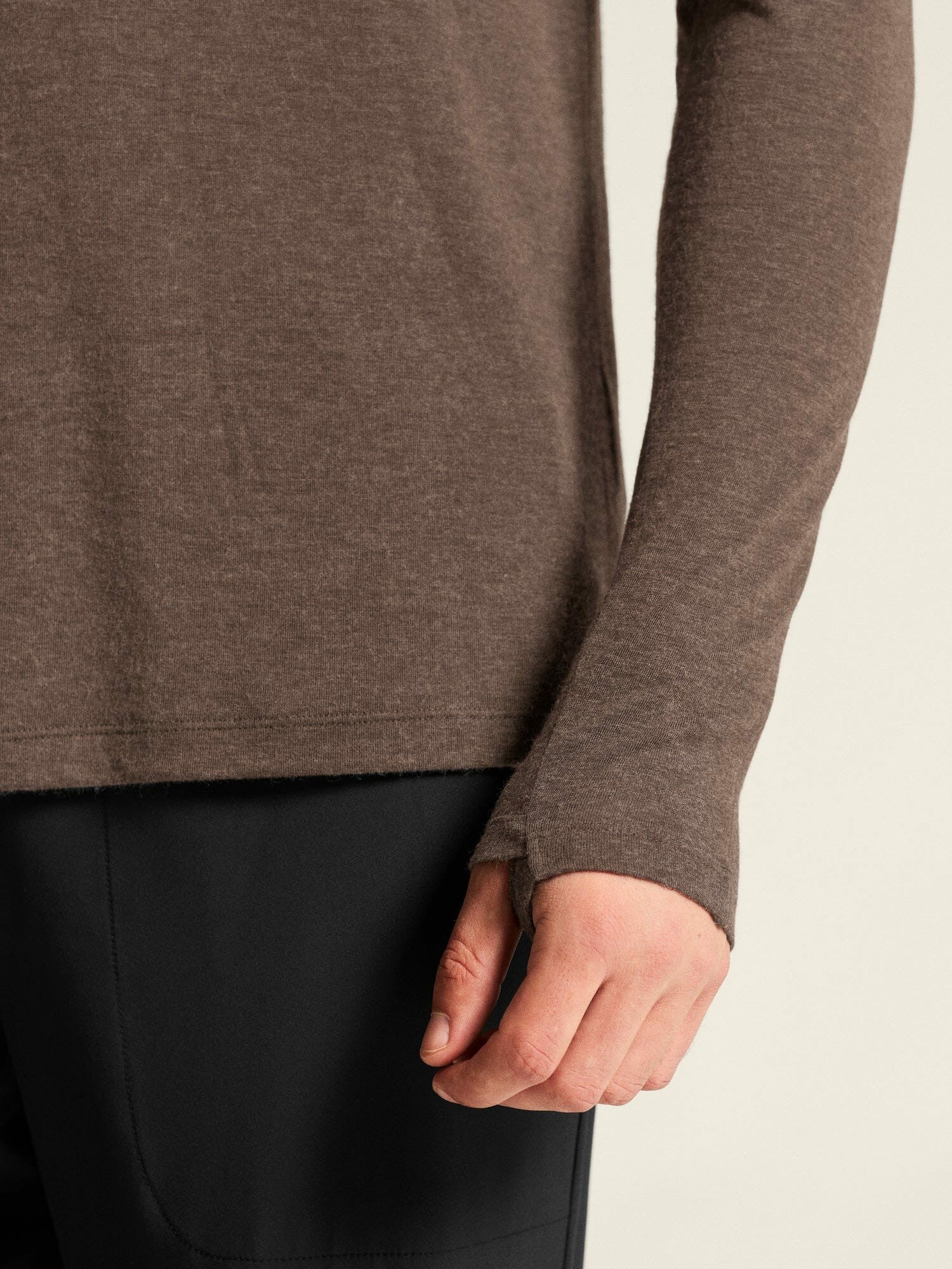 Craft ADV SubZ Wool Longsleeve Tee 3 - Prune/Melange