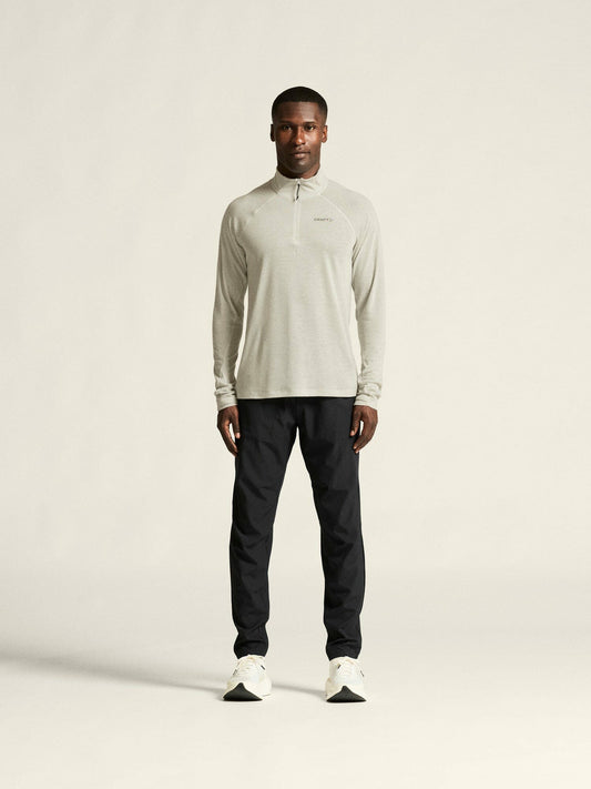 Craft ADV SubZ Wool Longsleeve Tee 3 - Cloud/Melange