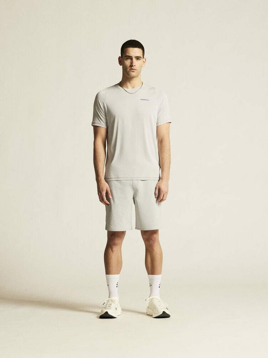 Craft Collective Bi-Blend SS Tee - Cloud