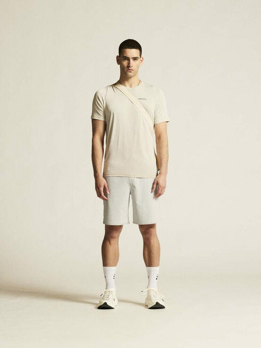 Craft Collective Bi-Blend SS Tee - Plaster