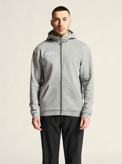 Craft Community 2.0 Logo Full-Zip Hoodie - Grey Melange