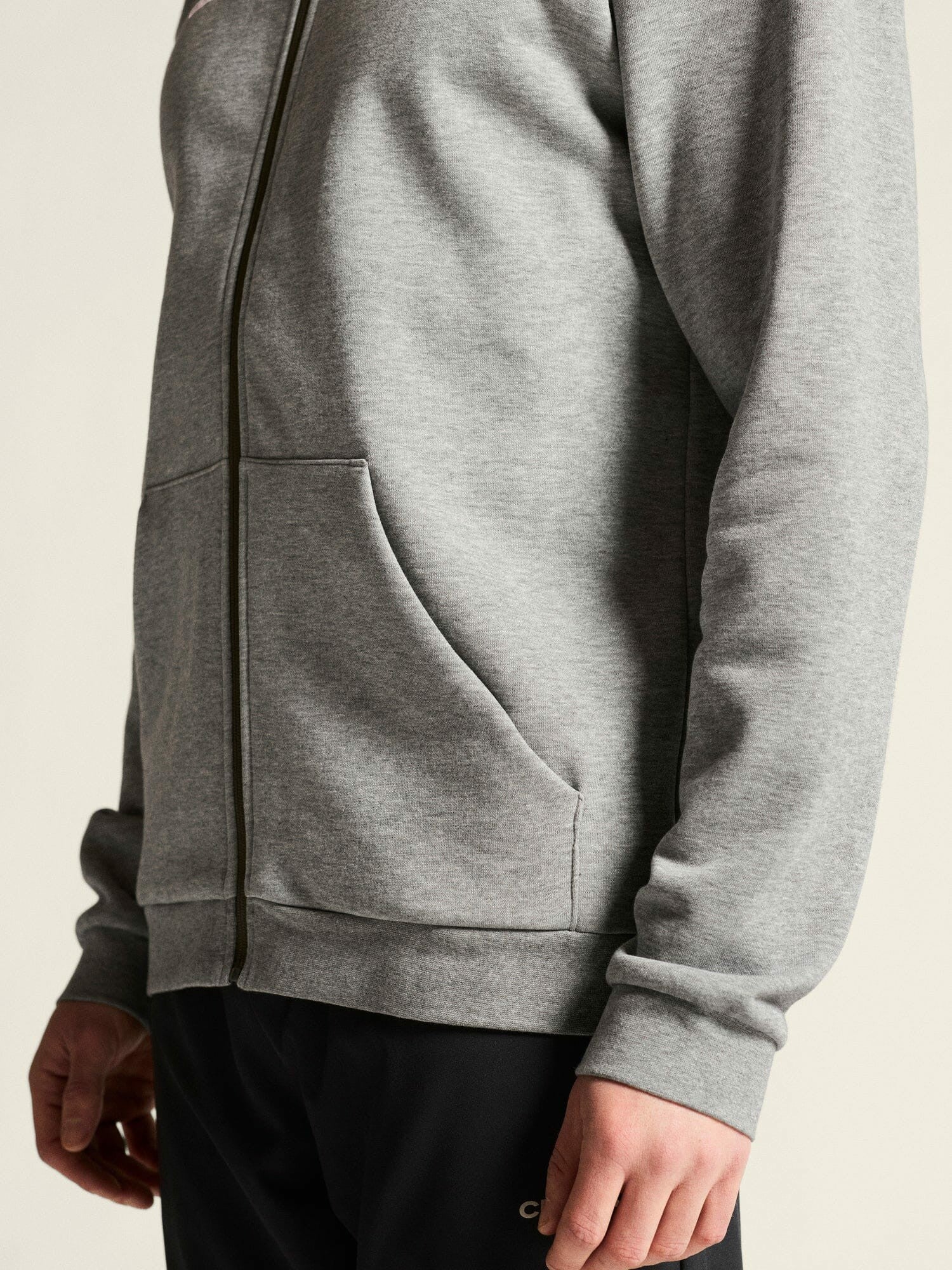 Craft Community 2.0 Logo Full-Zip Hoodie - Grey Melange