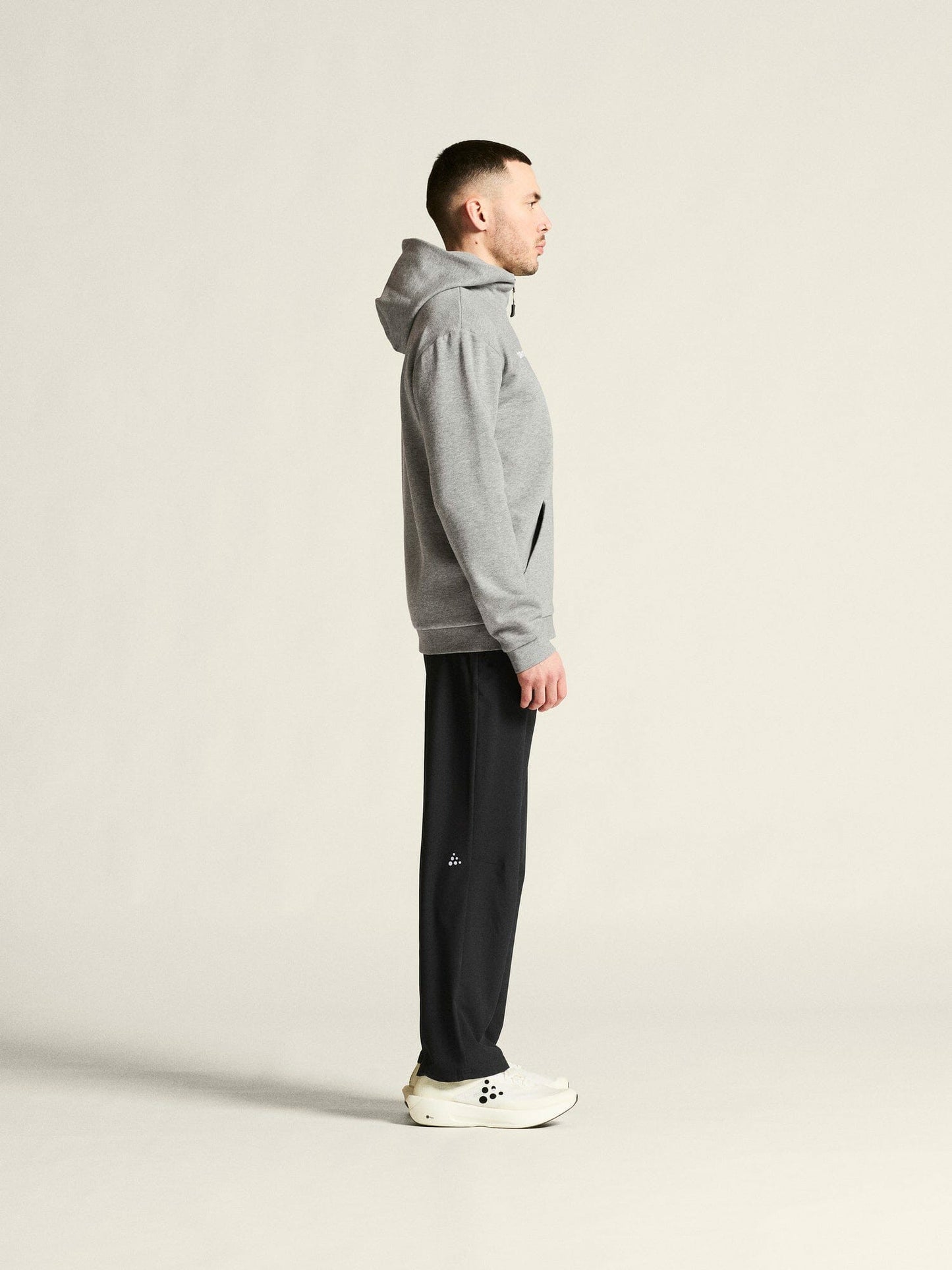 Craft Community 2.0 Logo Full-Zip Hoodie - Grey Melange