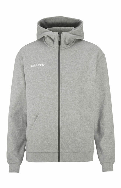 Craft Community 2.0 Logo Full-Zip Hoodie - Grey Melange