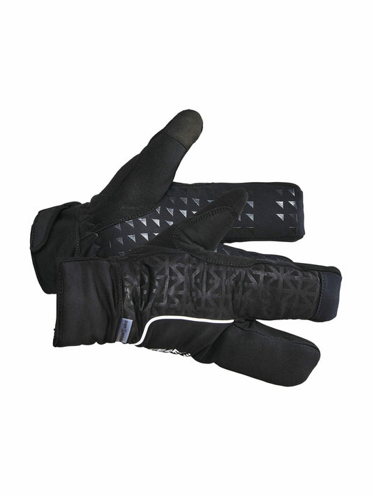 Craft Siberian 2.0 Split Finger Glove - Black