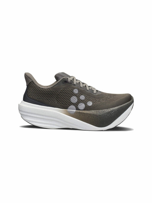 Craft Atmosfar 1 Running Shoe - Asphalt/Contrast White
