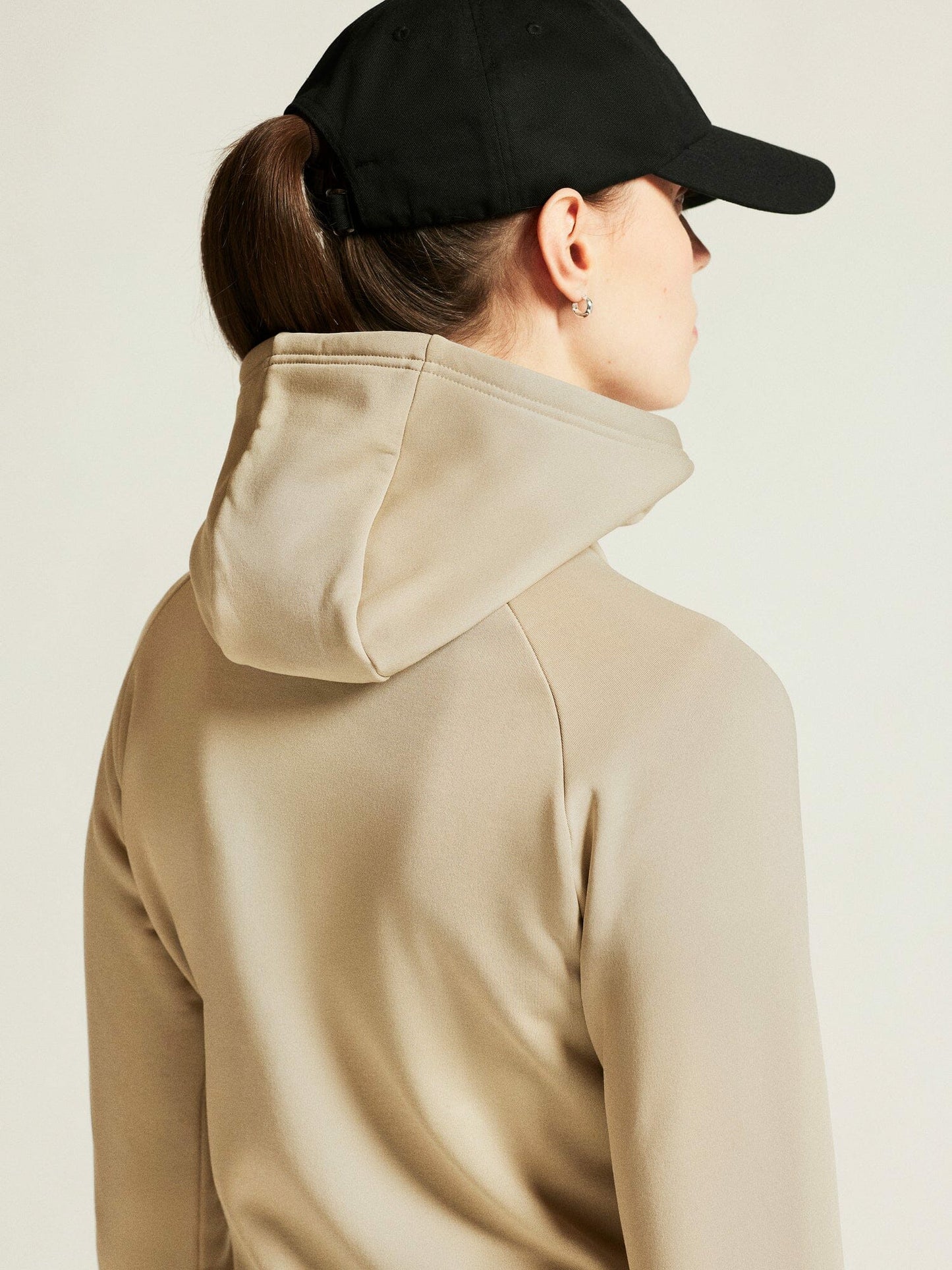 Craft ADV Explore Power Fleece Hood Jacket - Hay