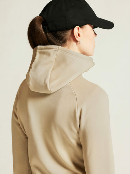 Craft ADV Explore Power Fleece Hood Jacket - Hay