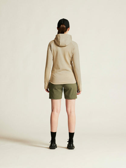 Craft ADV Explore Power Fleece Hood Jacket - Hay