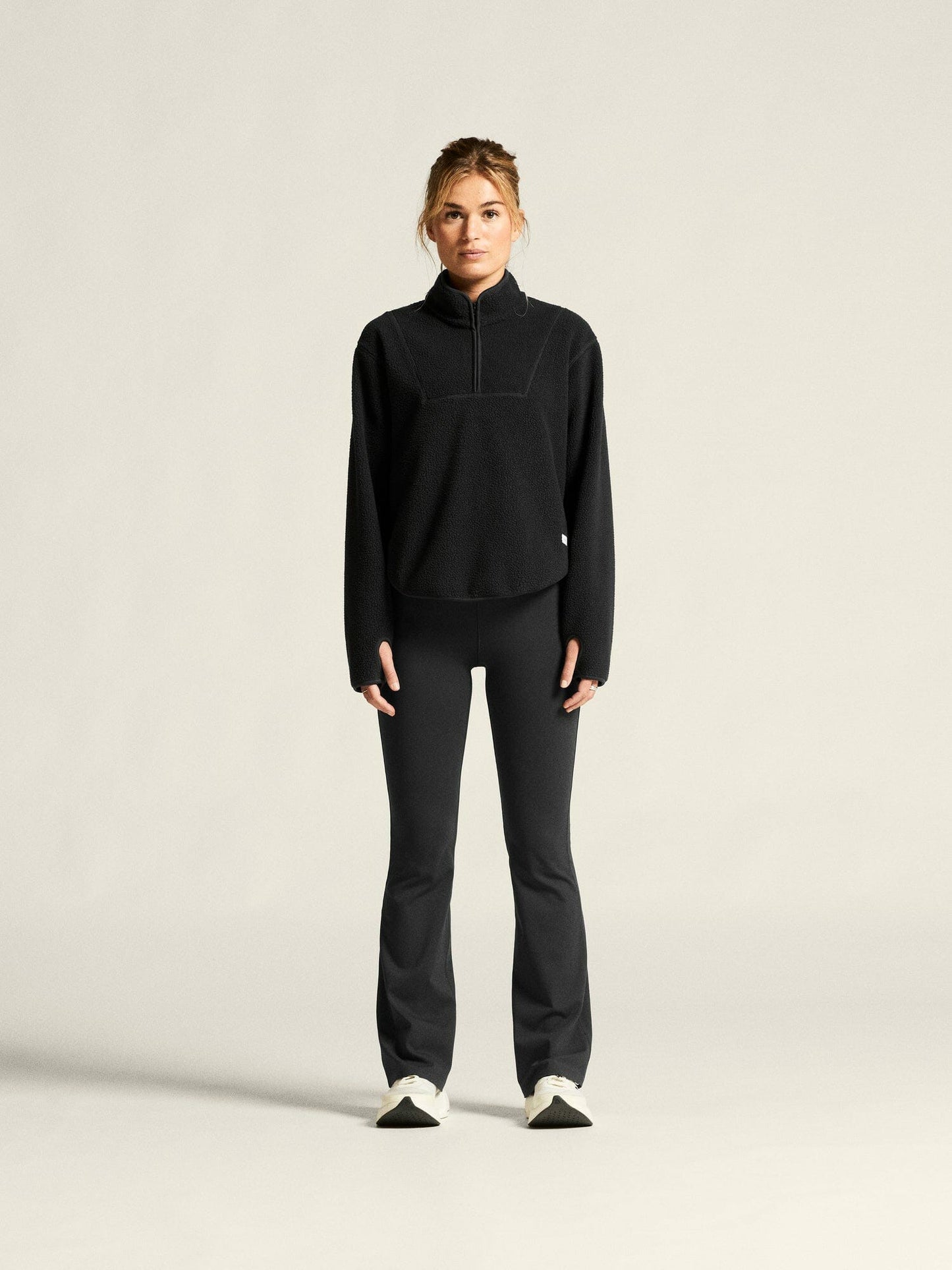 Craft Join Pile Fleece Half-Zip - Black