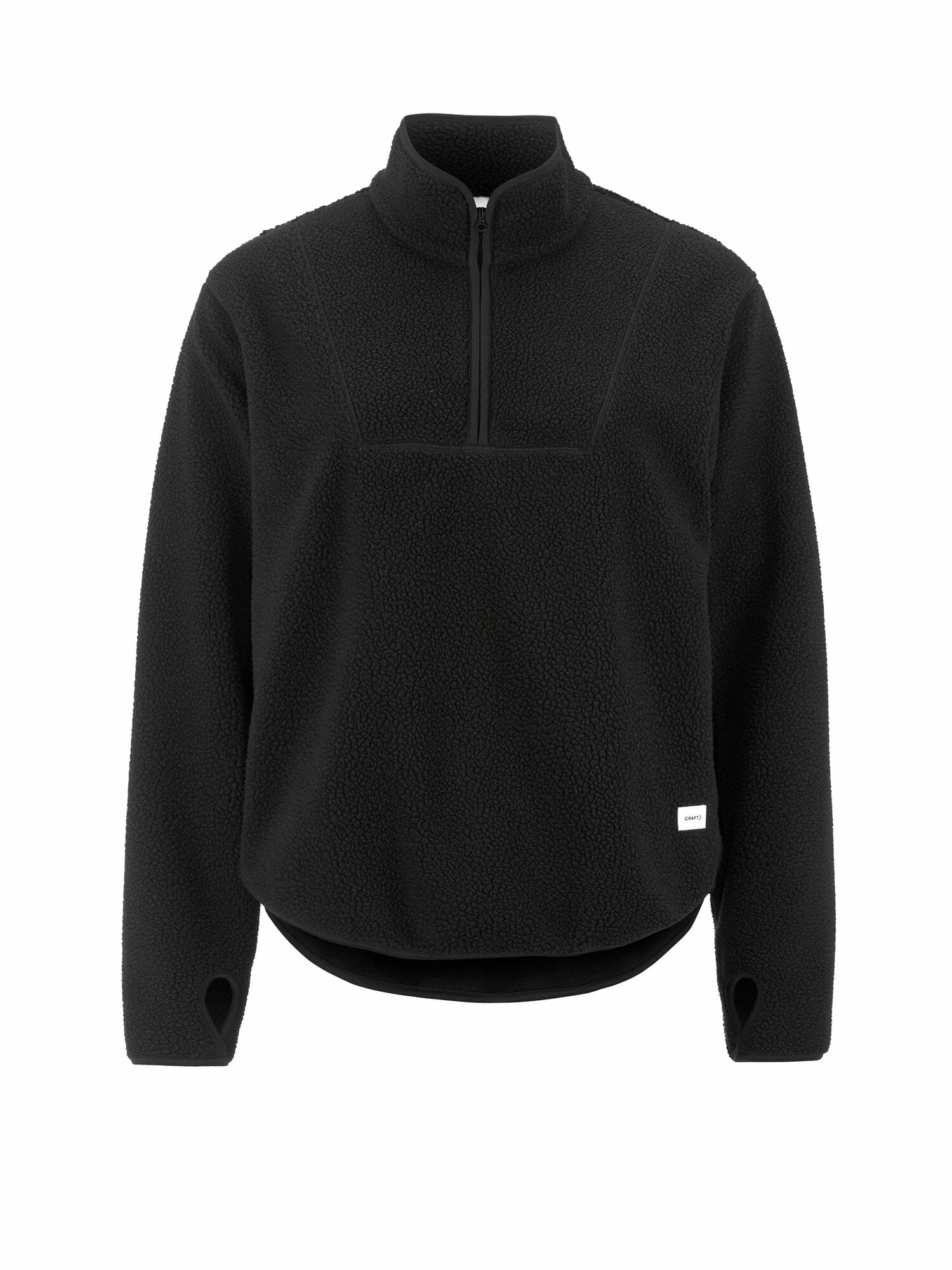 Craft Join Pile Fleece Half-Zip - Black