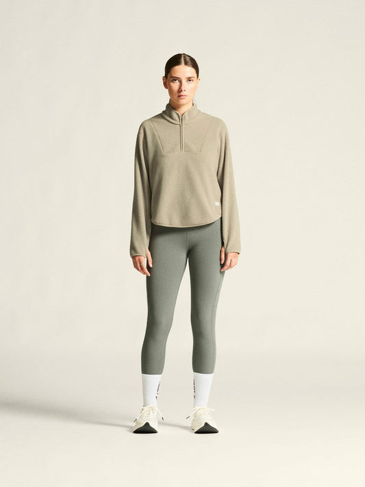 Craft Join Pile Fleece Half-Zip - Hay