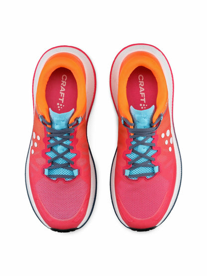 Craft Xplor Pro Running Shoe - Flourange/Cosmo