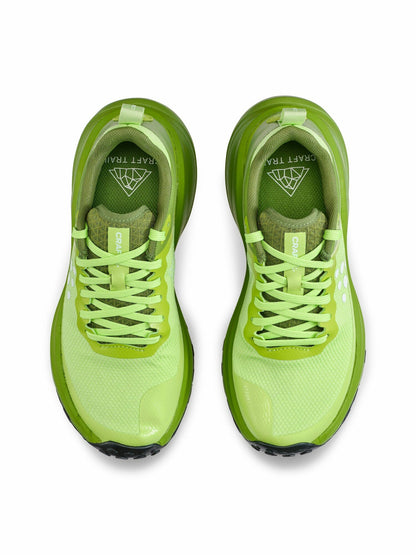 Craft Pure Trail X Running Shoe - Chimera/Contrast Green