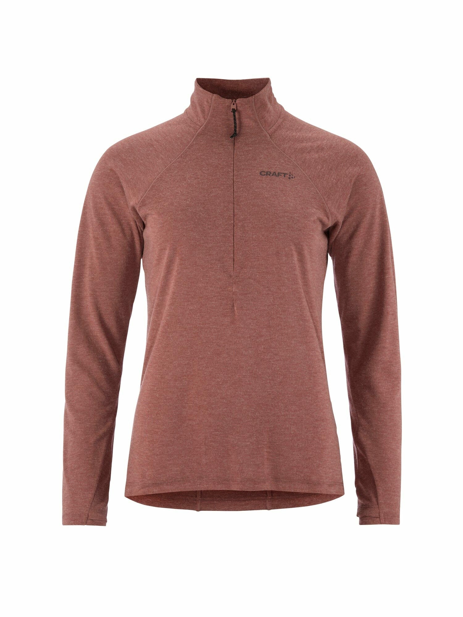 Craft ADV SubZ Wool Longsleeve Tee 3 - ROSE BROWN/MELANGE
