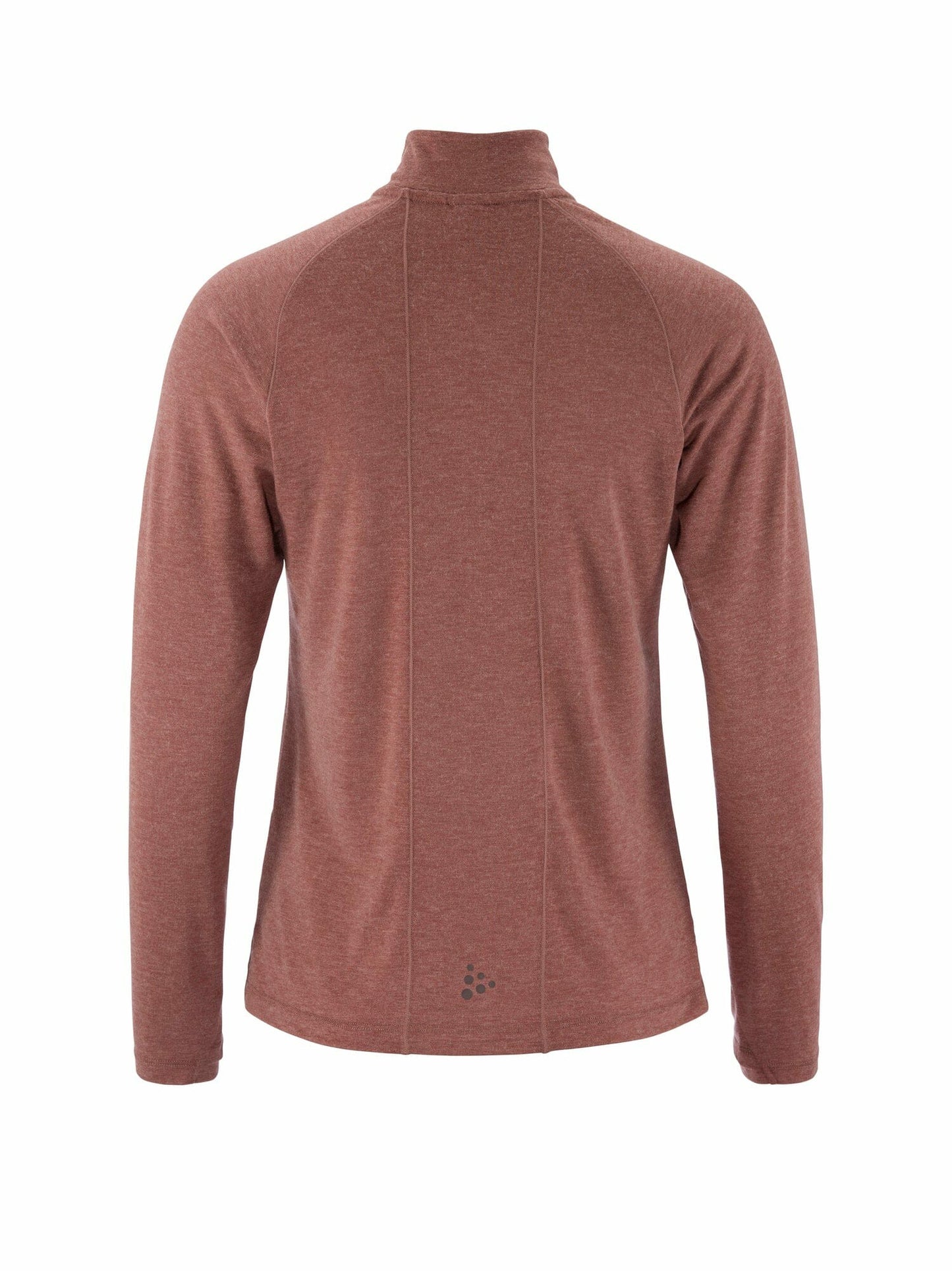 Craft ADV SubZ Wool Longsleeve Tee 3 - ROSE BROWN/MELANGE