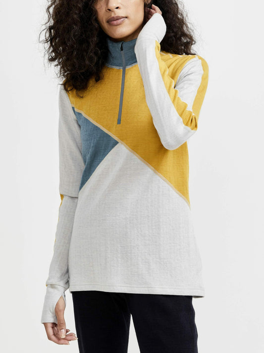 Craft ADV Nordic Wool Baselayer - ASH-TAWNY