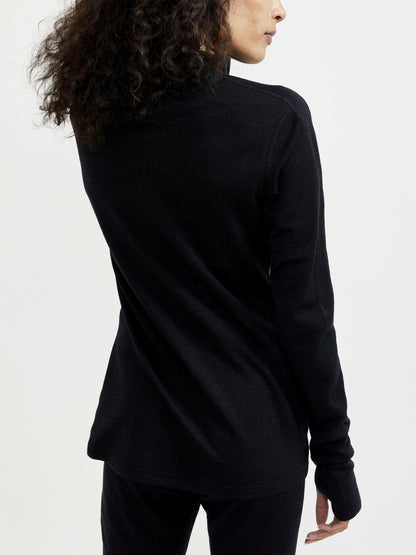 Craft ADV Nordic Wool Baselayer - BLACK/ASH