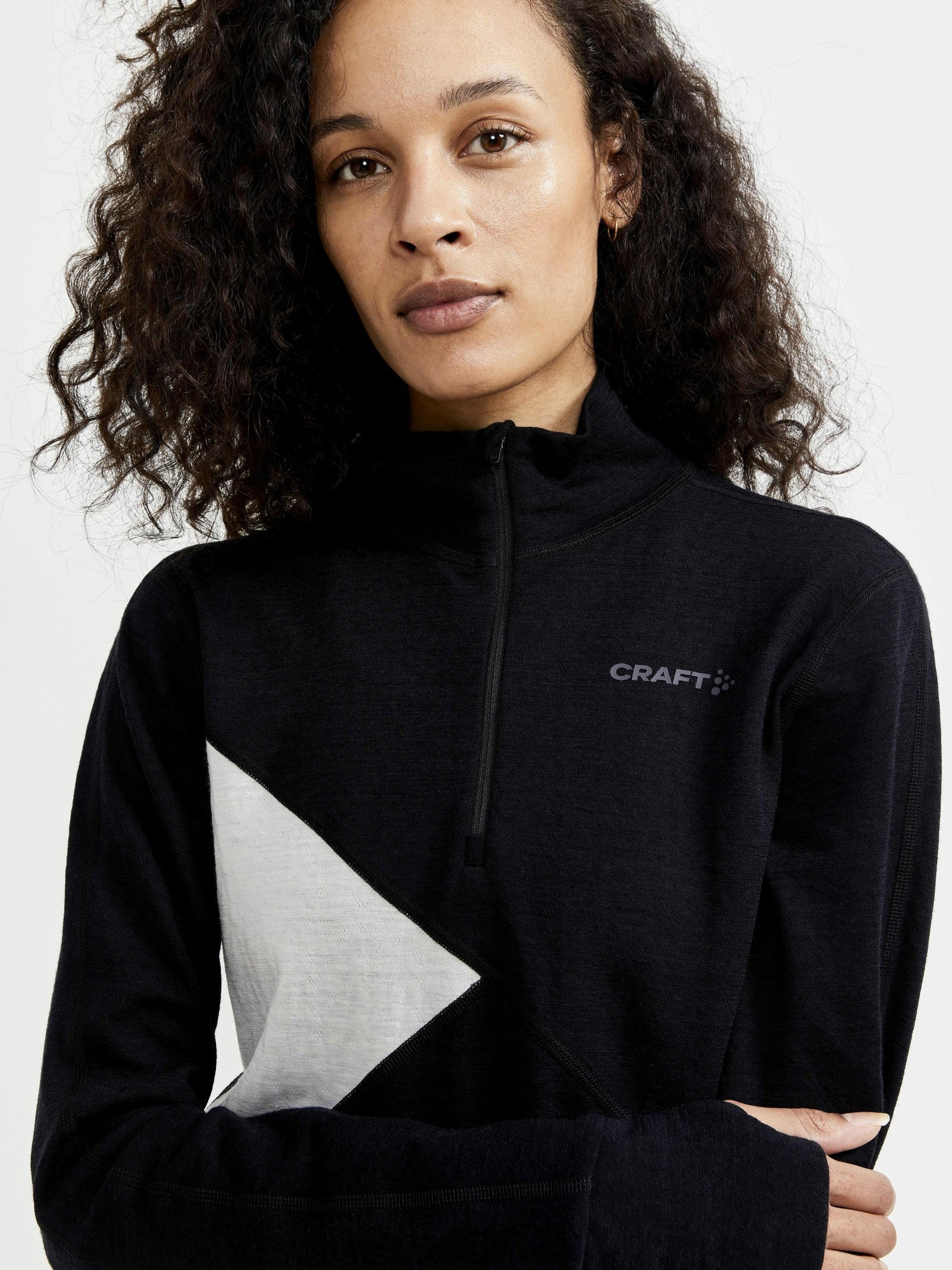 Craft ADV Nordic Wool Baselayer - BLACK/ASH