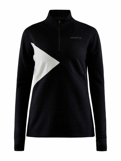 Craft ADV Nordic Wool Baselayer - BLACK/ASH